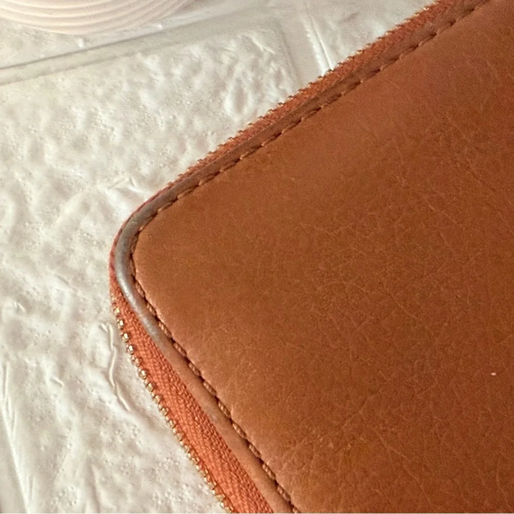 Michael Kors Tan Leather Clutch